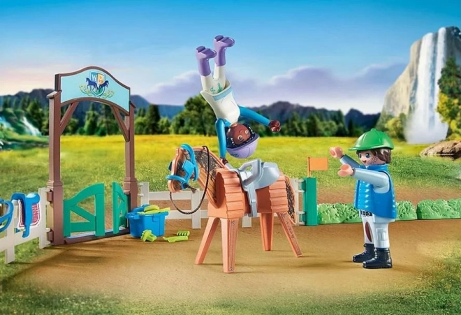 Moderná jazdecká aréna PLAYMOBIL Horses