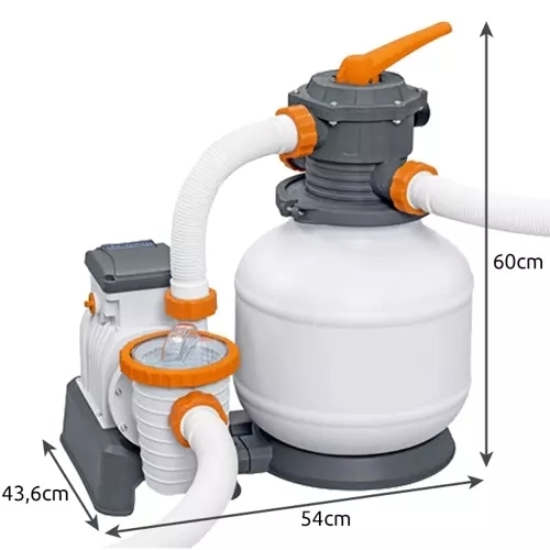 Piesková filtrácia pre bazény - Bestway