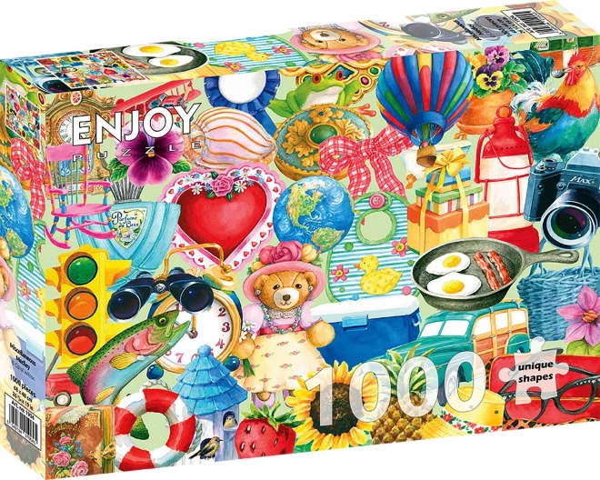 Puzzle Rôzne Veci 1000 Dielikov