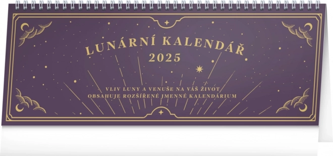 Notique stolový lunárny kalendár 2025