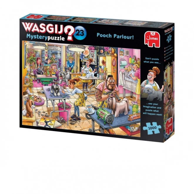 Jumbo puzzle Wasgij Mystery 23: Psí salón