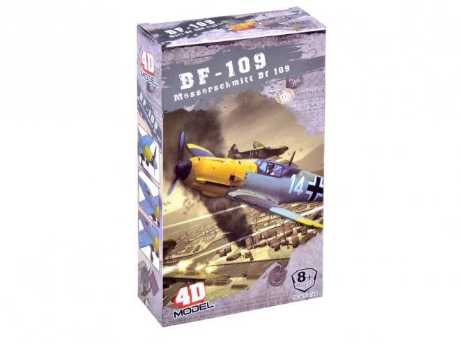 Plastikové lietadlo BF-109 na skladanie 1:48