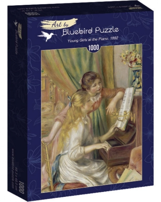 Bluebird puzzle Dievčatá pri klavíri (1892) 1000 dielikov