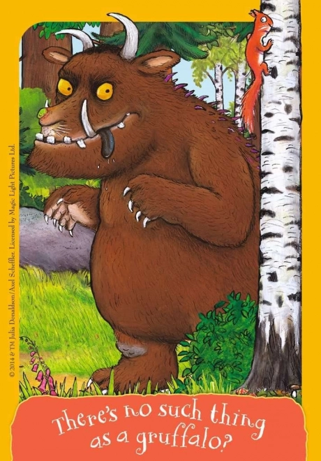 Moje prvé puzzle: Gruffalo 4v1