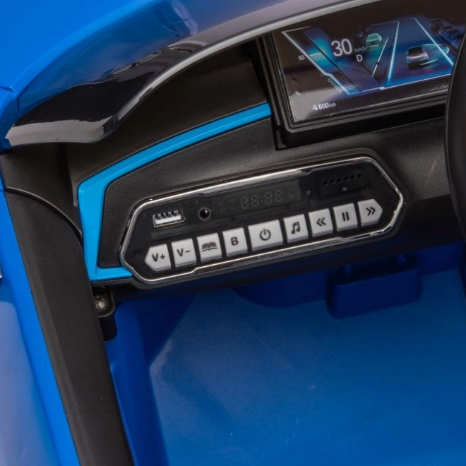 Detské elektrické auto BMW i4 modré 4x4