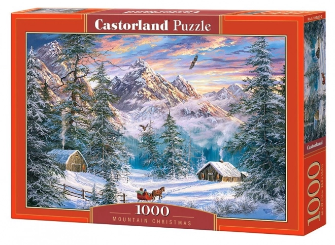 Castorland puzzle Vianoce na horách 1000 dielikov