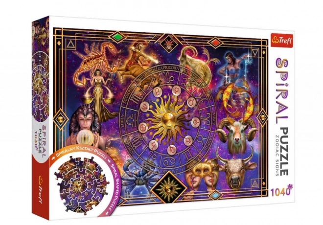 Puzzle Spiral Znamenie Zverokruhu 1040 Dielikov