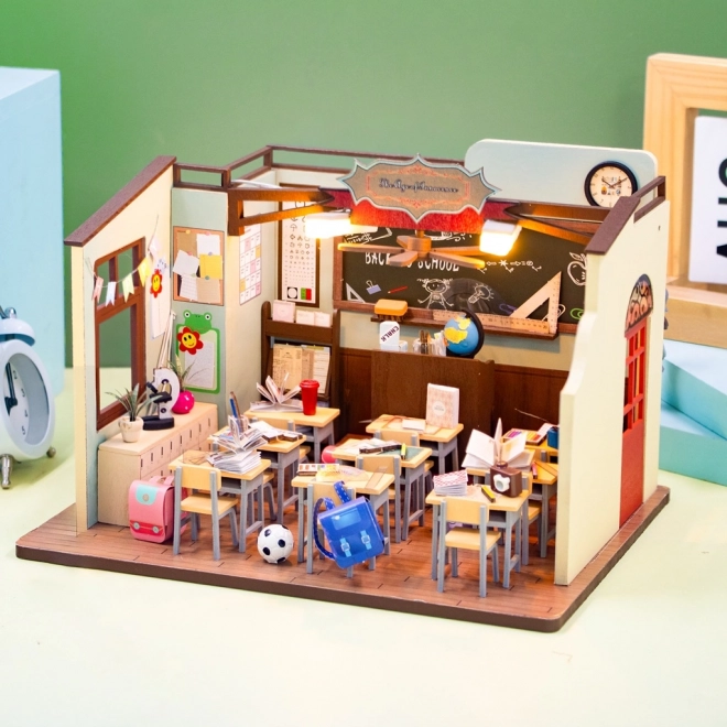 Miniatúra domčeka 2Kids Toys Školská Trieda