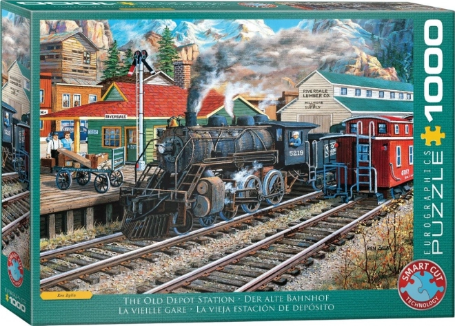 Eurographics puzzle stará vlaková stanica 1000 dielikov