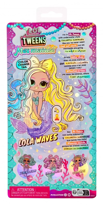 L.O.L. Surprise! Morské panny – Tweens bábika Lola Waves