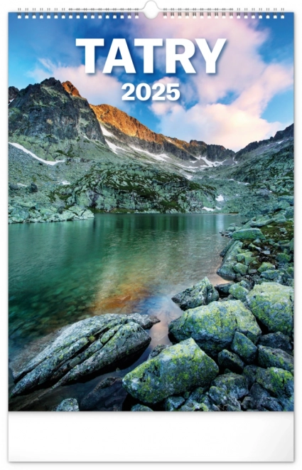 Nástenný kalendár Tatry 2025