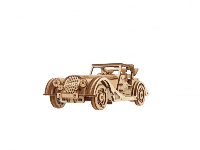 Ugears 3D drevené mechanické puzzle športové auto