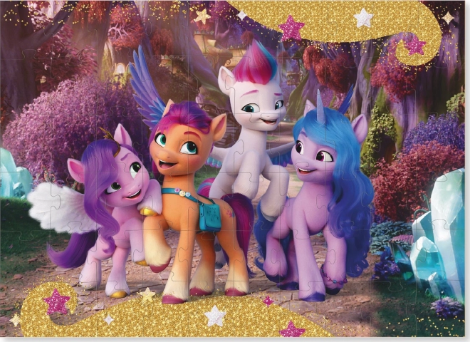 DODO Puzzle My Little Pony: V čarovnom lese 60 dielikov