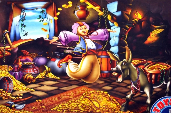 Puzzle Poklad 35 dielov - atypické diely