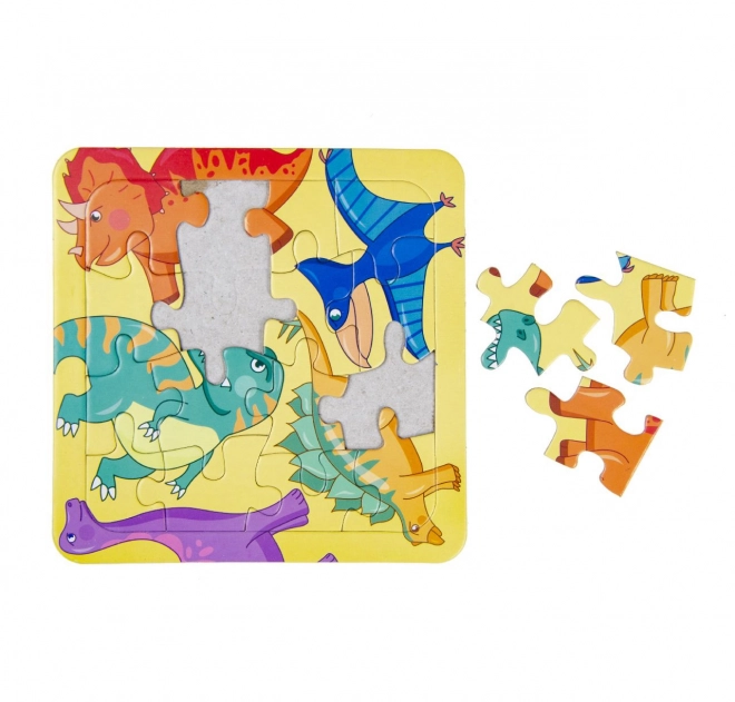 Puzzle Dinosauri 16 dielikov