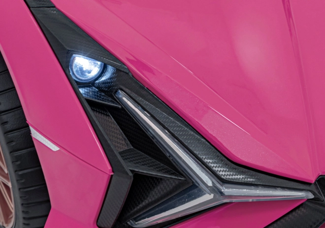 Lamborghini SIAN detské auto na batériu s ovládačom – Ružové