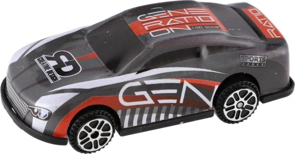 Mini pretekárske auto 6 cm mix farieb