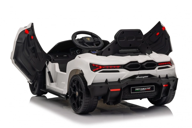Detské elektrické vozidlo Lamborghini Revuelto biele