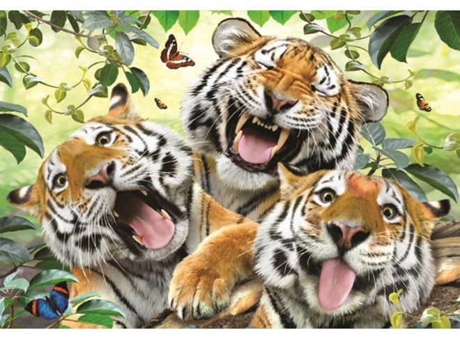 Puzzle Tigra Selfie