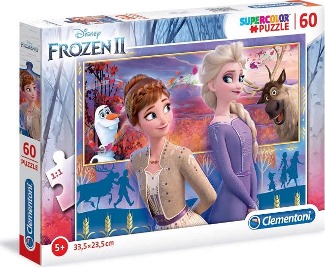 Puzzle 60 dielikov Frozen 2 Super Color