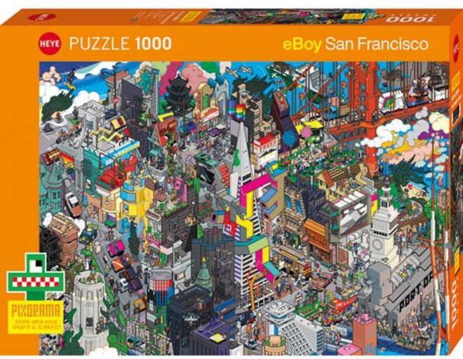 Heye puzzle Pixorama: San Francisco Quest 1000 dielikov