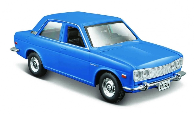 Kompozitný model auta Datsun 510 1971 modrý 1/24