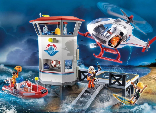 Záchranný set pobrežná stráž od Playmobil