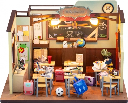 Miniatúra domčeka 2Kids Toys Školská Trieda