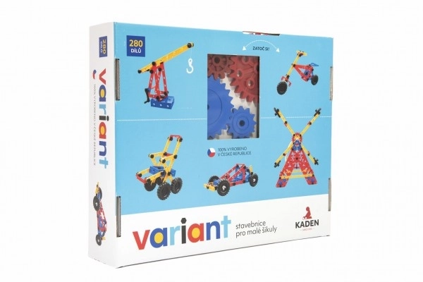Variant plastovej stavebnice 280ks v krabici 33x28x8cm