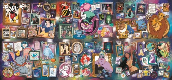 Disney Puzzle V priebehu rokov 9000 dielikov