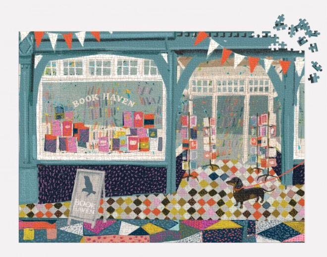 Puzzle Kníhkupectvo Book Haven 1000 dielikov