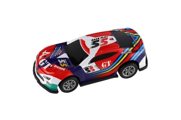 Set závodných áut 6ks kov/plast 7cm na spätné natiahnutie