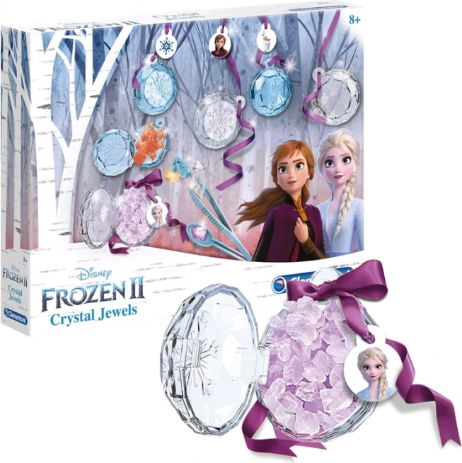 Clementoni súprava na tvorbu šperkov náhrdelník Kryštály Frozen