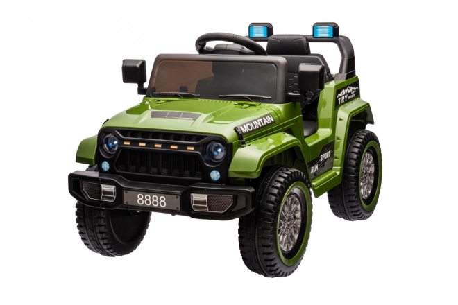 Detské auto na diaľkové ovládanie off road zelené