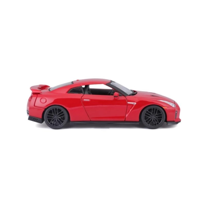 Bburago 1:24 Nissan GT-R Metallic 18-21082 – Červený