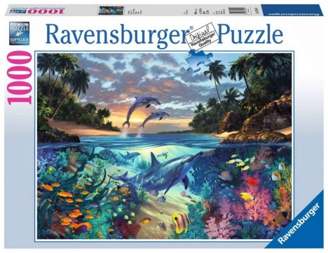 Puzzle Ravensburger Korálová zátoka 1000 dielikov