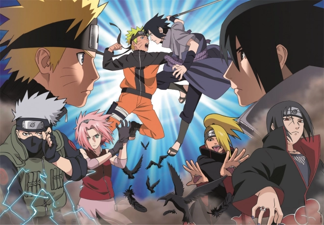 Clementoni puzzle anime kolekcia: Naruto 500 dielikov