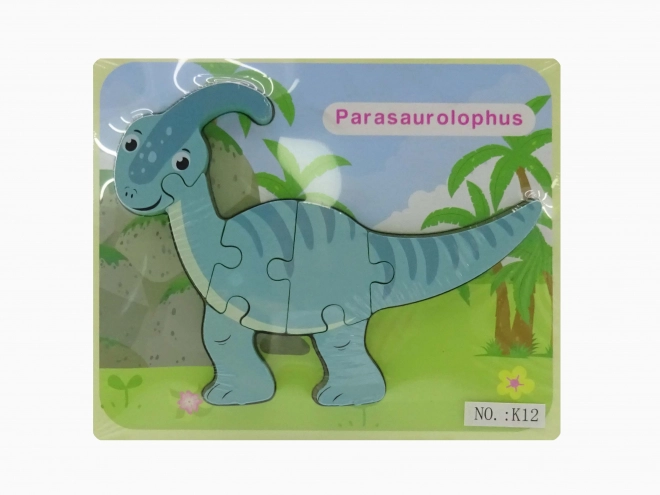 Vkladačka drevený dinosaurus