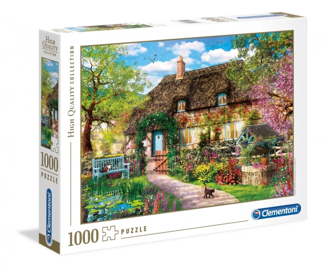 Clementoni Puzzle Domček s predzáhradkou 1000 dielikov