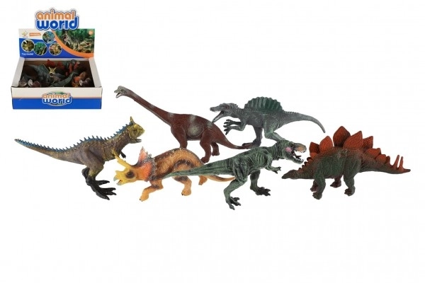 Zvierací dinosaurus plastový 15-22 cm mix druhov