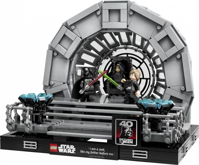 LEGO Star Wars Císařov trónny sál – diorama