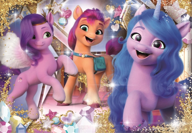 Puzzle s drahokamami My Little Pony