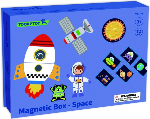 Magnetická Skladačka Vesmír - TOOKY TOY