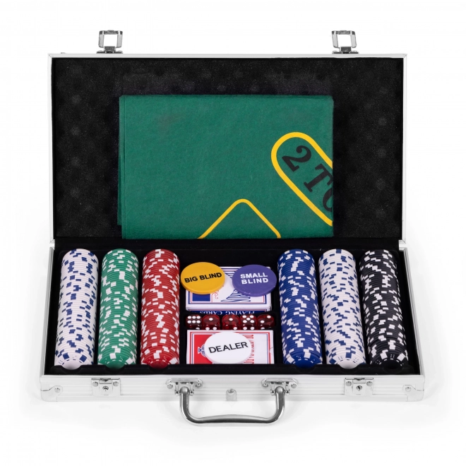 Pokerový a Blackjack set s kufrom