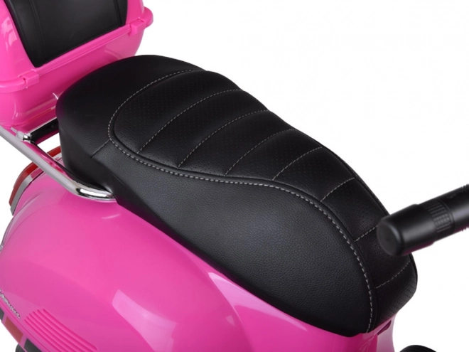 Elektrický skúter Vespa GTS Super pre deti – Ružová