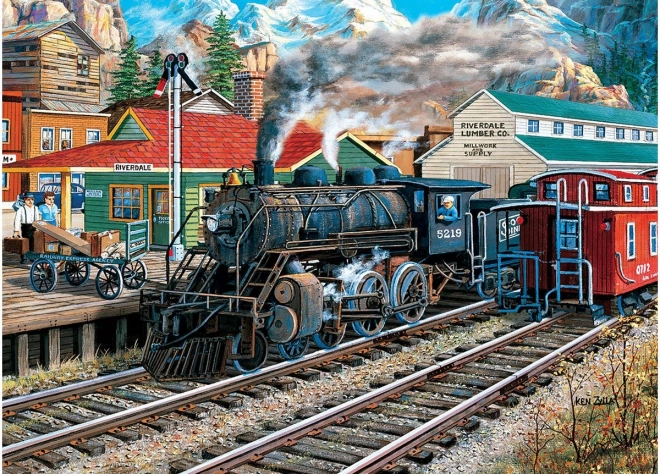 Eurographics puzzle stará vlaková stanica 1000 dielikov