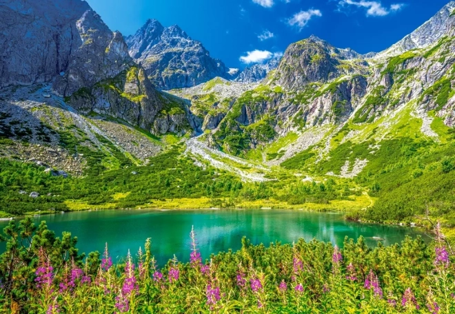 Puzzle Zelene Pleso Tatry Slovensko