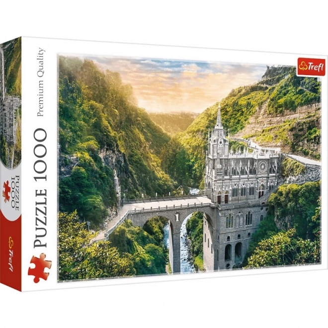 Trefl puzzle Svätyňa Las Lajas Colombia 1000 dielikov