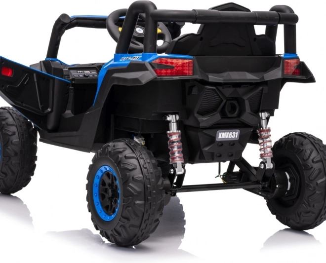 Elektrické detské vozítko Buggy Madman UTV-MX modré