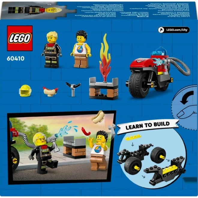 LEGO City Hasičská záchranná motorka